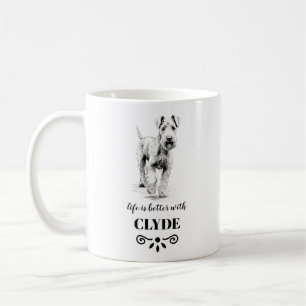Mug Airedale Terrier Life est meilleur Nom de chien pe