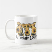 Mug Airedale Terrier Lover (Gauche)