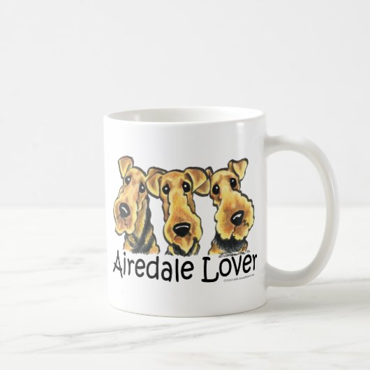 Mug Airedale Terrier Lover (Droite)