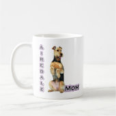Mug Airedale Terrier Maman 4 (Gauche)