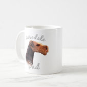 Mug Airedale Terrier Papa 2 (Devant gauche)