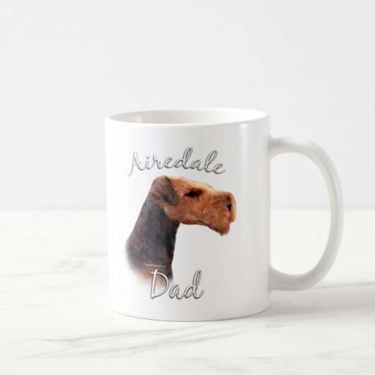 Mug Airedale Terrier Papa 2 (Droite)