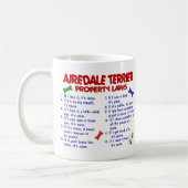 MUG AIREDALE TERRIER PL2 (Gauche)
