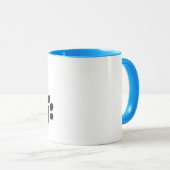 Mug Airedales Me Rendre Heureux (Devant droit)