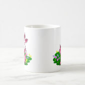 Mug Aisha rose caracolant par des fleurs (Centre)