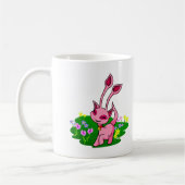 Mug Aisha rose caracolant par des fleurs (Gauche)