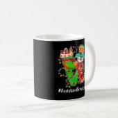 Mug AIVE Assistant principal Snowman Santa Hat Christm (Devant droit)