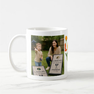 Mug Ajouter 2 Photos - Simple Collage des deux côtés C