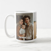 Mug Ajouter 3 photos et texte - Collage simple - Minim (Gauche)
