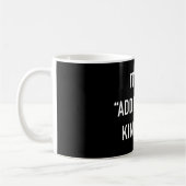 Mug Ajouter à un panier un peu de jour drôle shopping (Gauche)