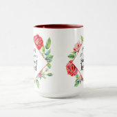 Mug AJOUTER Année de naissance Âge Cadeau d'anniversai (Centre)