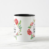 Mug AJOUTER Année de naissance Âge Cadeau d'anniversai (Centre)