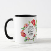 Mug AJOUTER Année de naissance Âge Cadeau d'anniversai (Gauche)