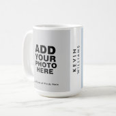 Mug Ajouter Créer Télécharger son propre nom 2 photo (Devant gauche)