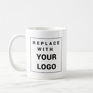 Mug Ajouter des employés d'entreprise et de marque Log