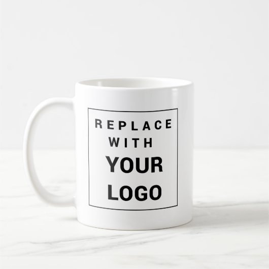 Mug Ajouter des employés d'entreprise et de marque Log (Gauche)