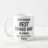Mug Ajouter des noms d'enfants - Fair Dinkum BEST BONU (Gauche)