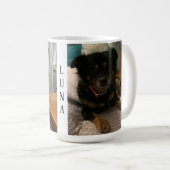 Mug Ajouter Deux Photo D'Animaux Customisés (Devant droit)