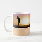 Mug Ajouter du texte et de la photo (Gauche)