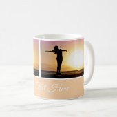 Mug Ajouter du texte et une photo (Devant droit)