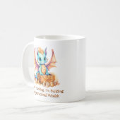 Mug Ajouter du texte, pas héberger Bâtir la richesse f (Devant gauche)