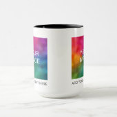 Mug Ajouter Family Girlfriend Boyfriend Photos Logo (Centre)