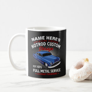 Mug Ajouter le nom American Vintage HotRod Custom Gara