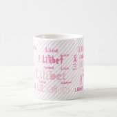 Mug AJOUTER LE NOM Bff Ami Fille Petite-fille Soeur (Centre)