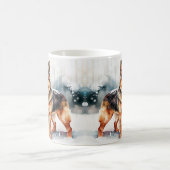 Mug Ajouter le nom Changer le texte, berger allemand d (Centre)