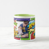 Mug (AJOUTER LE NOM) Est Mon SUPERHERO Personnalisé PH (Centre)