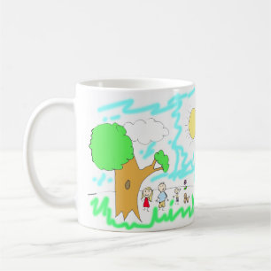 Mug Ajouter l'oeuvre de votre enfant à cette oeuvre