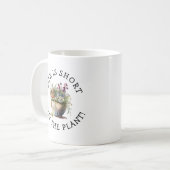 Mug Ajouter Nom, Texte - La vie est courte, achetez la (Devant gauche)