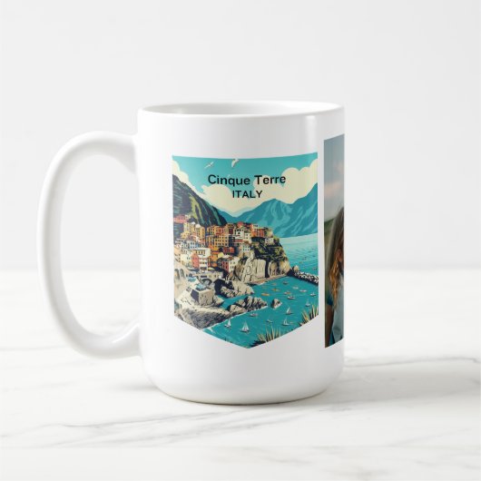 Mug Ajouter Photo Cinque Terre Italie, Voyage (Gauche)