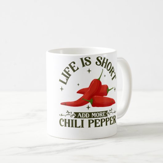 Mug Ajouter plus de piment (Devant droit)