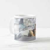 Mug Ajouter SLOGAN pour sauver les ours polaires arcti (Devant gauche)