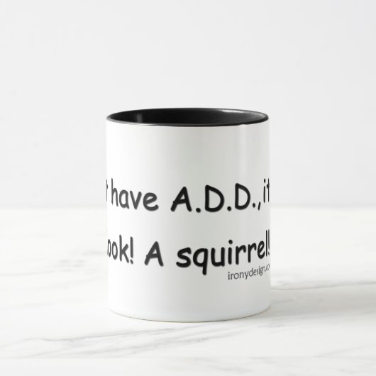 Mug AJOUTER Squirrel Dire (Centre)