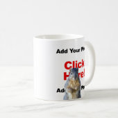 Mug Ajouter Un Écureuil Photo Personnalisée Ajouter Un (Devant droit)