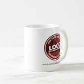 Mug Ajouter un logo de marque Propriétaire d'entrepris (Devant droit)