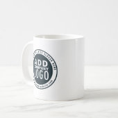 Mug Ajouter un logo d'entreprise Adresse de site Web p (Devant gauche)