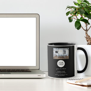 Mug Ajouter un logo Texte personnalisé Photo de promot