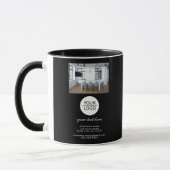 Mug Ajouter un logo Texte personnalisé Photo promotion (Gauche)