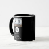 Mug Ajouter un logo Texte personnalisé Photo promotion (Devant gauche)