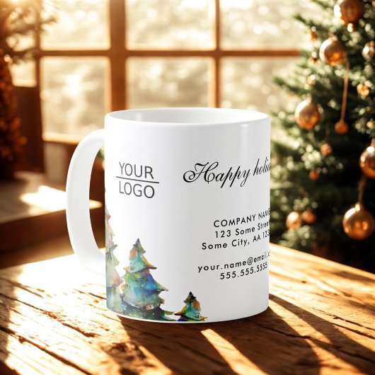 Mug Ajouter un logo Texte personnalisé Promotion Arbre