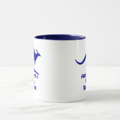 Mug Ajouter un nom, Aussie Aussie Aussie Aussie, drape (Centre)