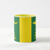 Mug Ajouter un nom, Best Dad Australia Green Gold Kang (Centre)