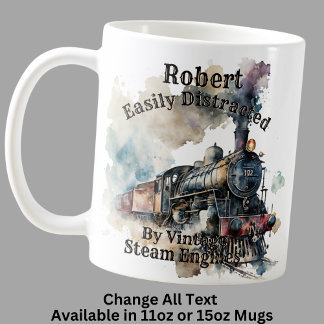 Mug Ajouter un nom Changer tout le texte Facile distra