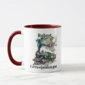 Mug Ajouter un nom Changer tout le texte, Ferroéquinol (Gauche)