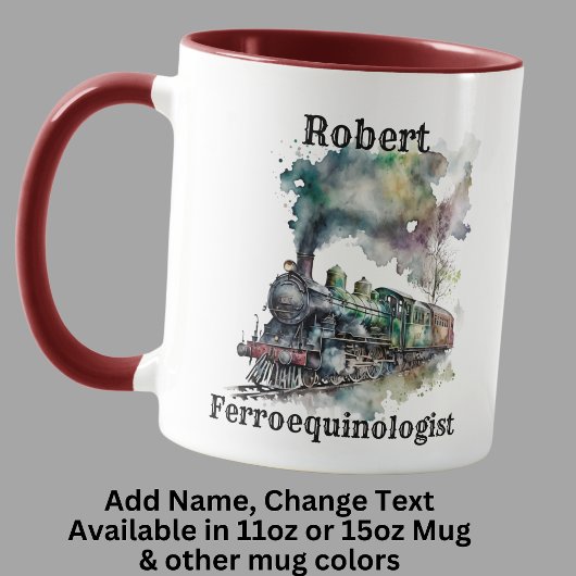 Mug Ajouter un nom Changer tout le texte, Ferroéquinol