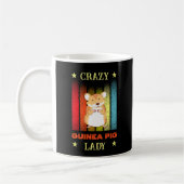 Mug Ajouter un nom Modifier le texte Crazy Guinea Pig  (Gauche)
