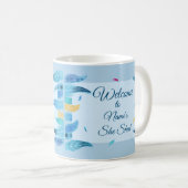 Mug Ajouter un nom Modifier le texte Elle Shed Boho Bl (Devant droit)